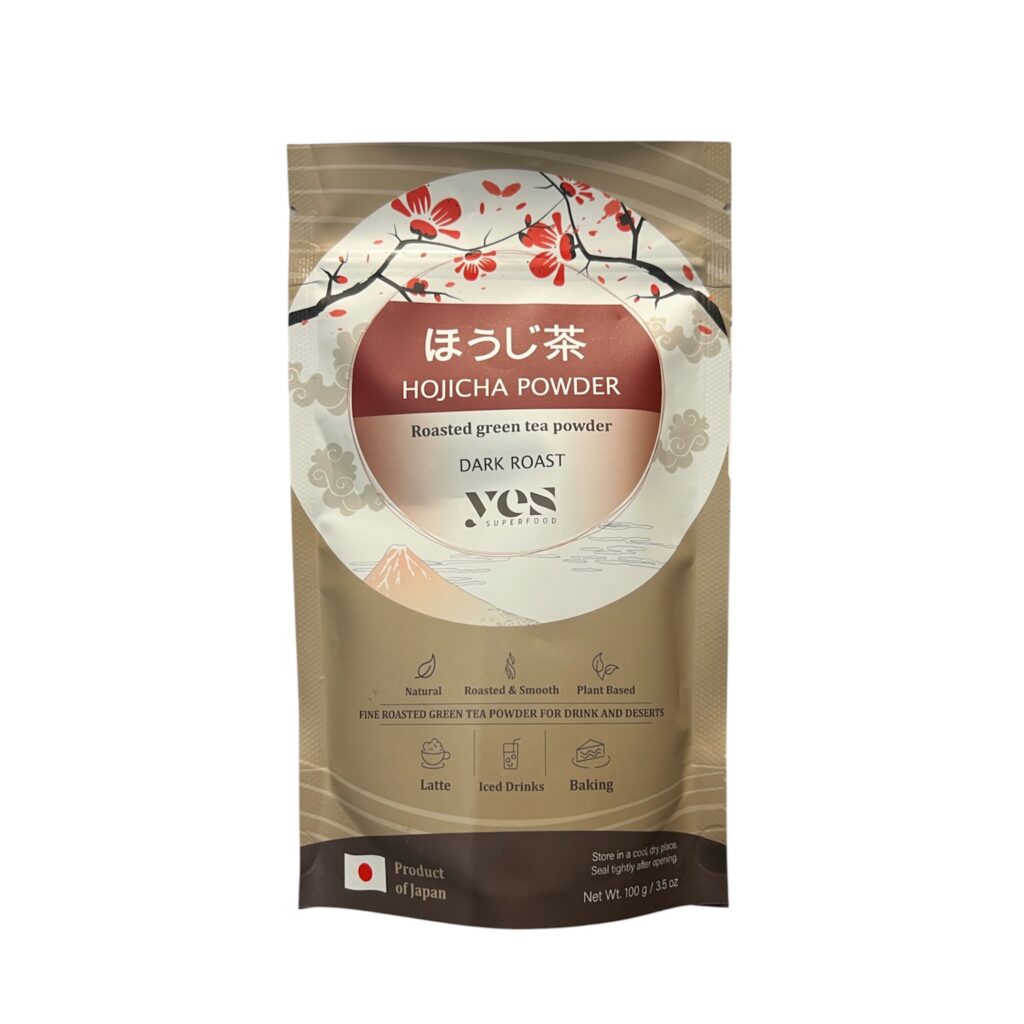 Yes Superfood Hojicha por 100 g japán pörkölt zöld tea